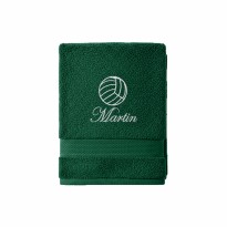 Personalised Volleyball Towel – Customised Embroidery Text or Name – Gift for Bowlers & Volleyball Players – Soft Cotton Sports Towel Personalised Volleyball Towel – Customised Embroidery Text or Name – Gift for Bowlers & Volleyball Players – Soft Cotton Sports Towel